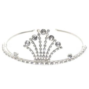 www.houseofadorn.com - Tiara - Premium Czech Crystal & Diamante Crown - Beatrice