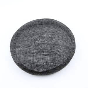 www.houseofadorn.com - Sinamay Button Hat - Black