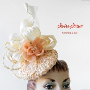 www.houseofadorn.com - Product Kit - Millinery Materials for Hat Academy SWISS STRAW BRAID COURSE Bundle (COMPLETE KIT)
