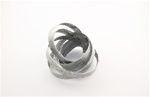 www.houseofadorn.com - Sinamay Bias Binding/Ribbon 1cm (Price per 1.5m) - Silver