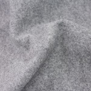 www.houseofadorn.com - Felt Flat Fabric - DHG Italian Thermoformable Wool Felt (Price per 1m) - Grey Marle (Città Mel)