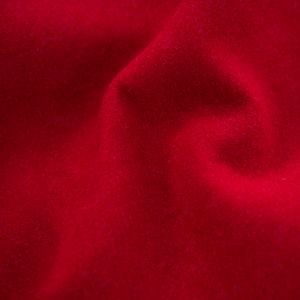 www.houseofadorn.com - Felt Flat Fabric - DHG Italian Thermoformable Wool Felt (Price per 1m) - Scarlet Red (Red Carpet)