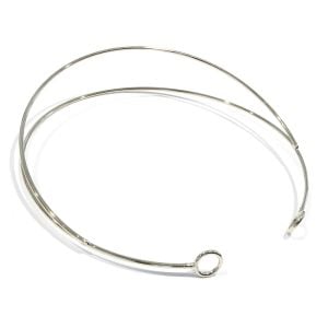 www.houseofadorn.com - Tiara Hair Crown - Double Band Wire Headband - Looped Ends