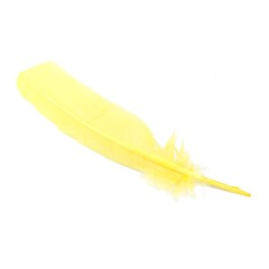 www.houseofadorn.com - Feather Turkey Full Quill (Pack of 3) - Lemon