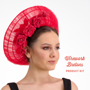 www.houseofadorn.com - Product Kit - Millinery Materials for Hat Academy WIREWORK BRETONS DELUXE COURSE Bundle (COMPLETE KIT)